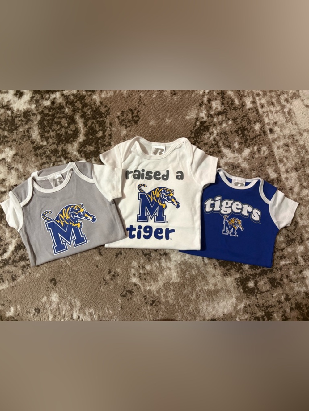 Memphis tiger onesies